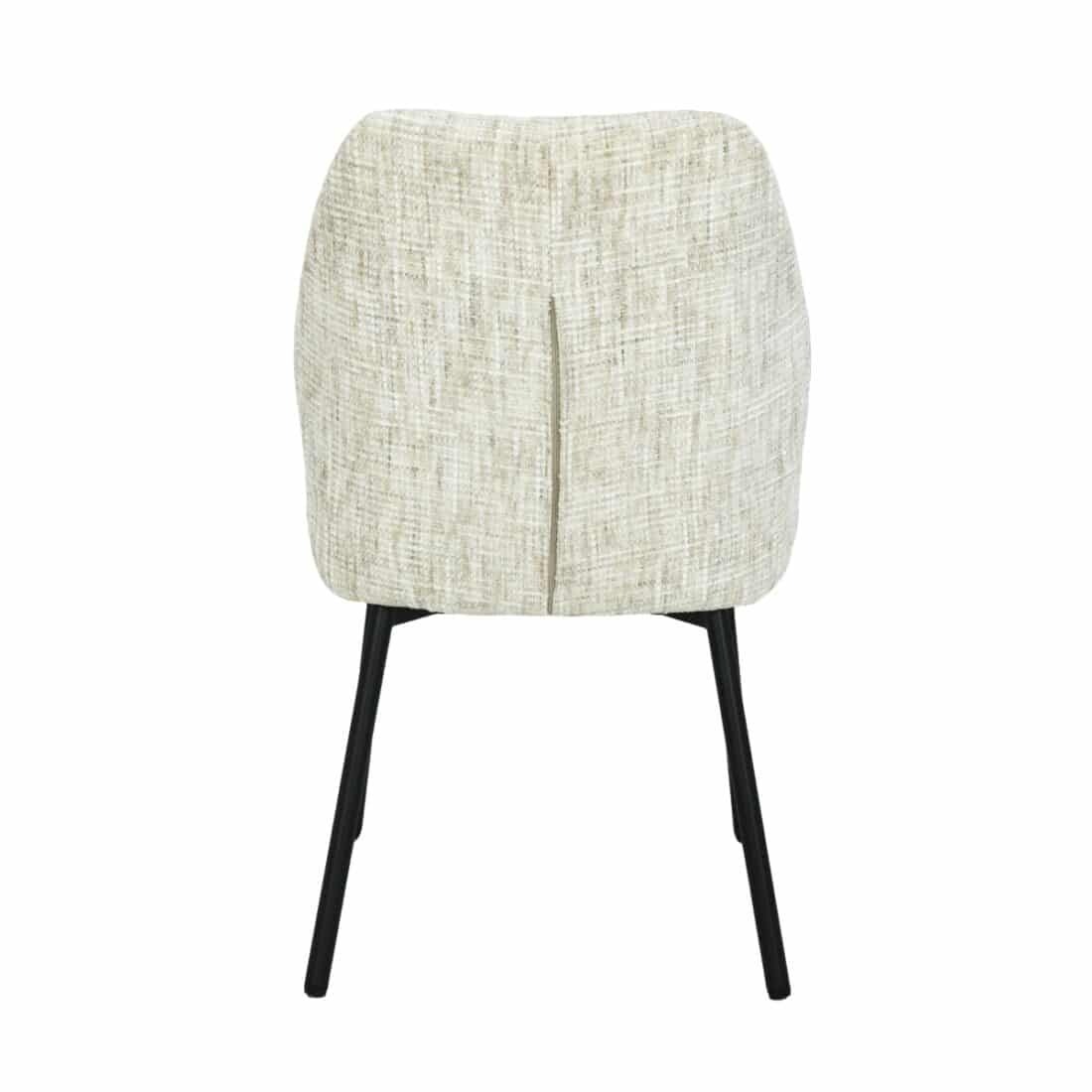 Livingfurn Eetkamerstoelen Tess Cream