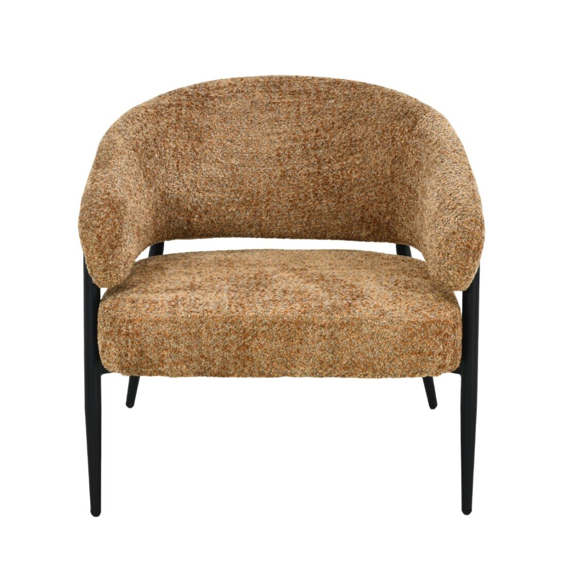 Livingfurn Fauteuil Dilan Venga Met Arm Cognac