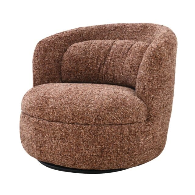 Livingfurn Fauteuils Britt Bordeaux