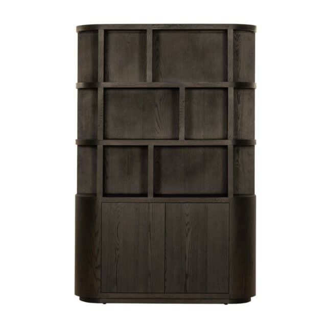 Livingfurn Boekenkasten Novero Espresso 145cm