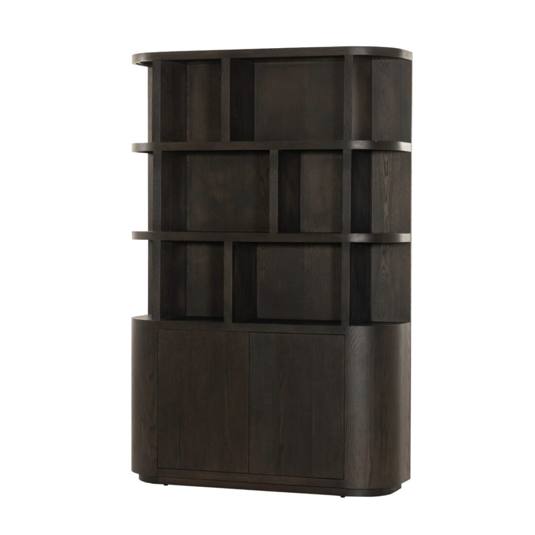 Livingfurn Boekenkast Novero Espresso 145cm
