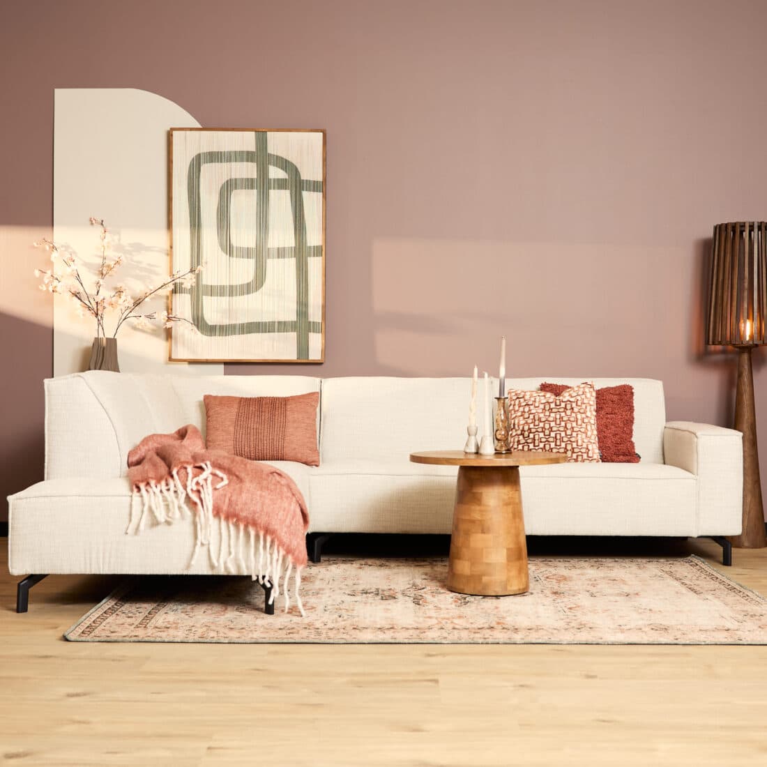 Starfurn Mysofa Floris Divan Links 2 5 Zits Beige