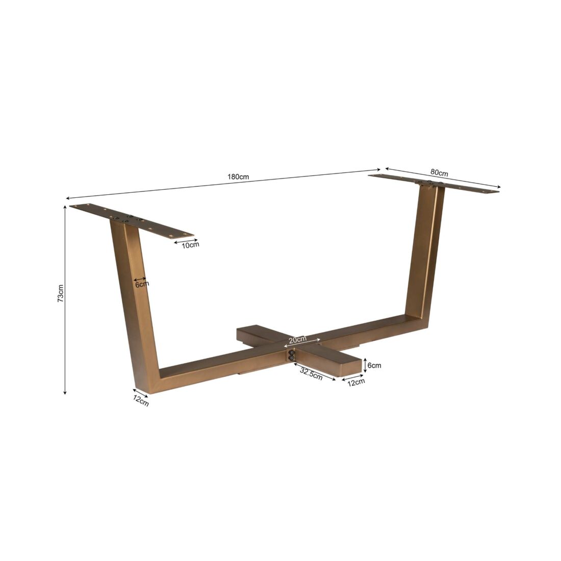 Starfurn Kruispoot Bronze