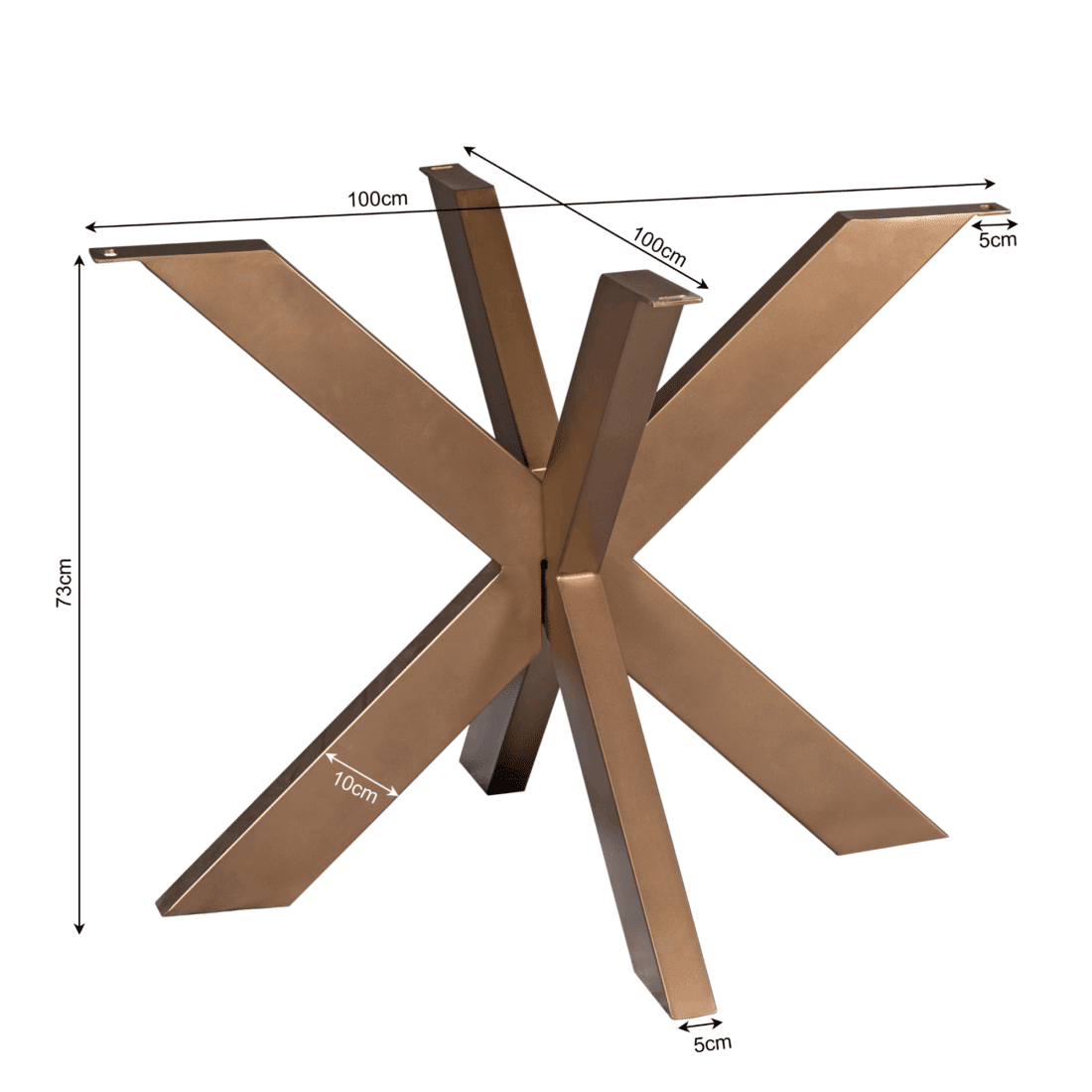 Starfurn Matrixpoot Rond Bronze
