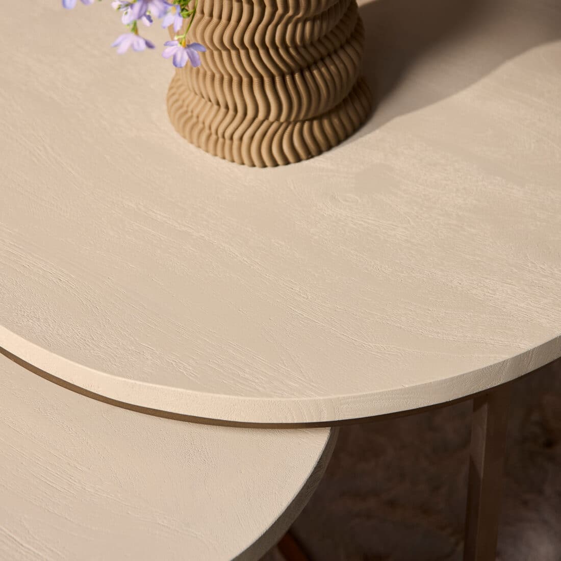 Starfurn Salontafel Madison Sand 70 Cm Set Van 3