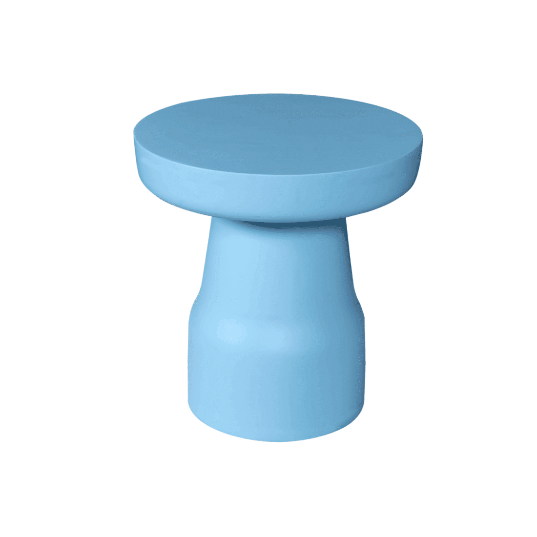 Starfurn Bijzettafel Drum Blauw