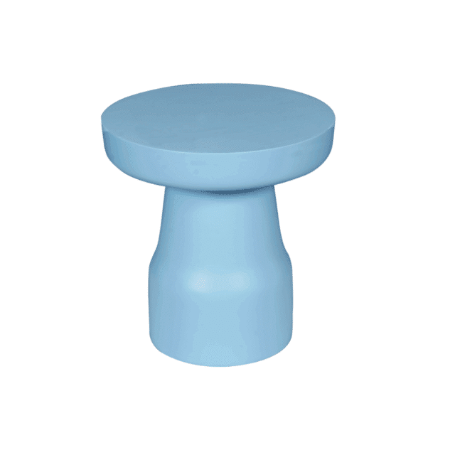 Starfurn Bijzettafel Drum Blauw