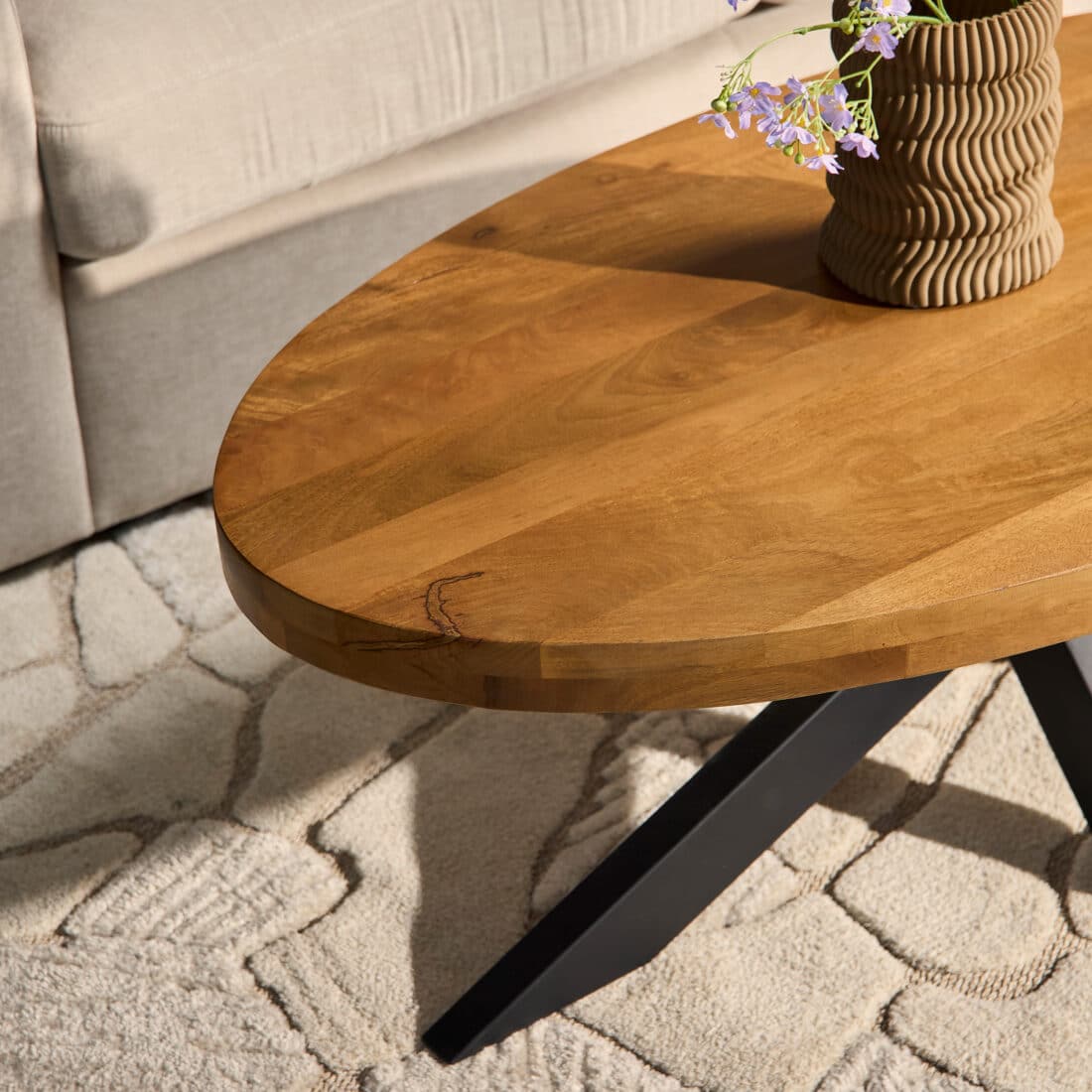 Starfurn Salontafel Denver 130 Cm Ovaal