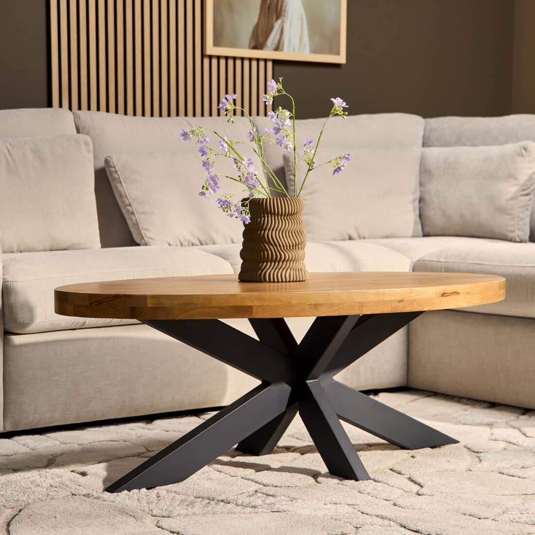 Starfurn Salontafel Denver 130 Cm Ovaal