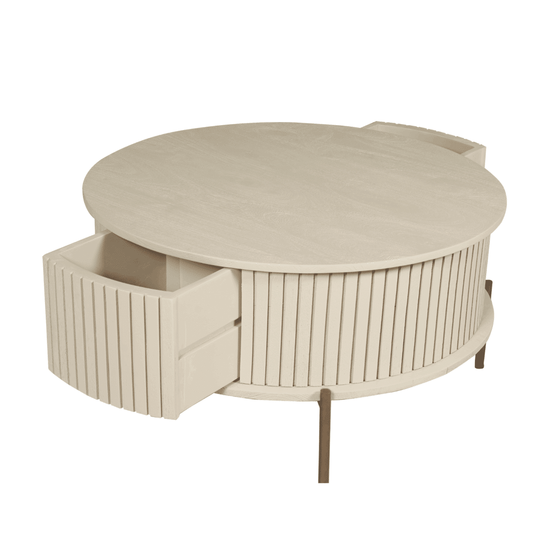 Starfurn Salontafel Madison Sand 80 Cm Rond