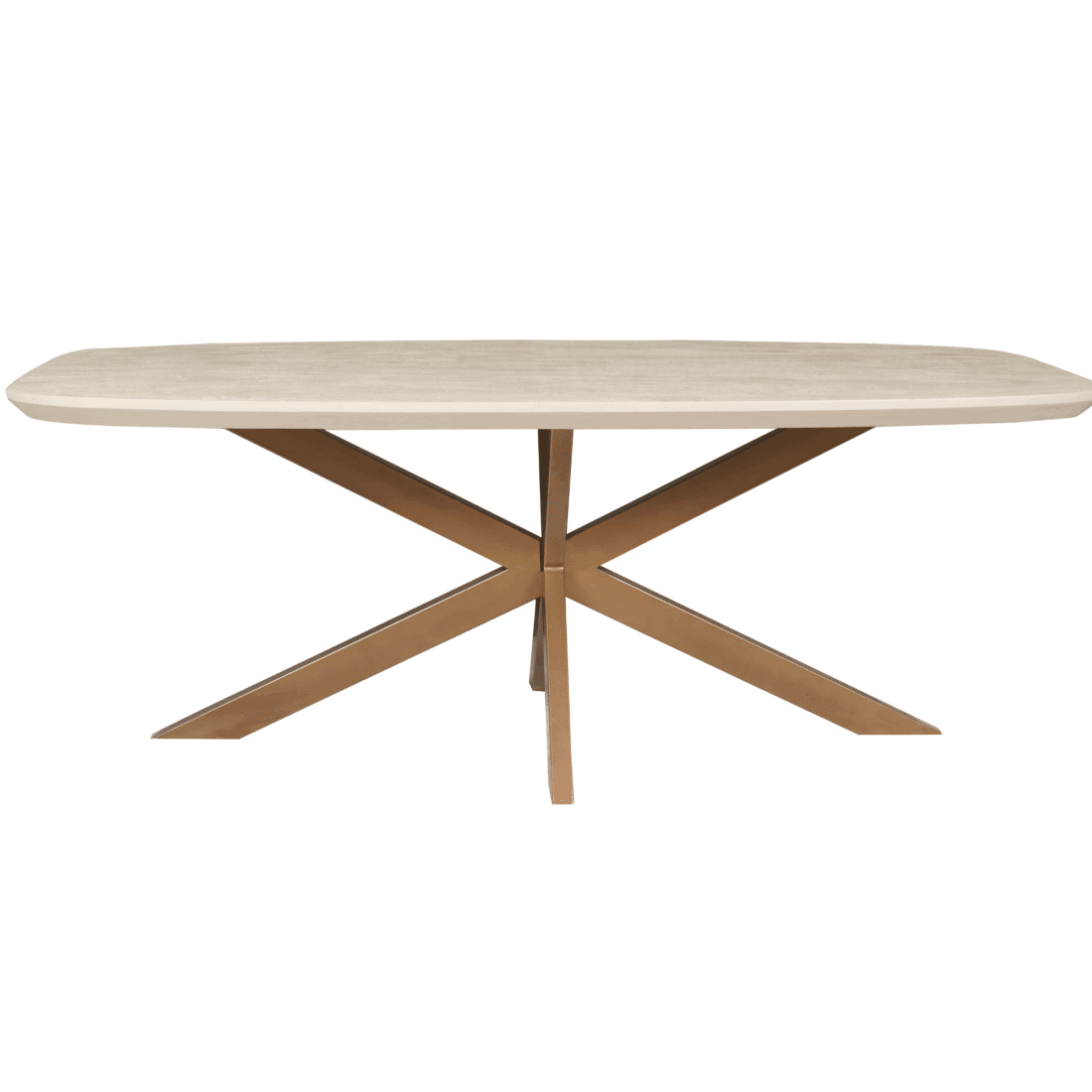 Starfurn Eettafel Madison Sand 240 Cm Deens Ovaal