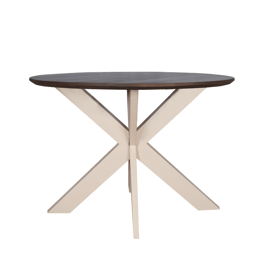 Eettafel Madison Walnut 130 Cm Poot Sand Eettafel Madison Walnut 130 Cm Poot Sand