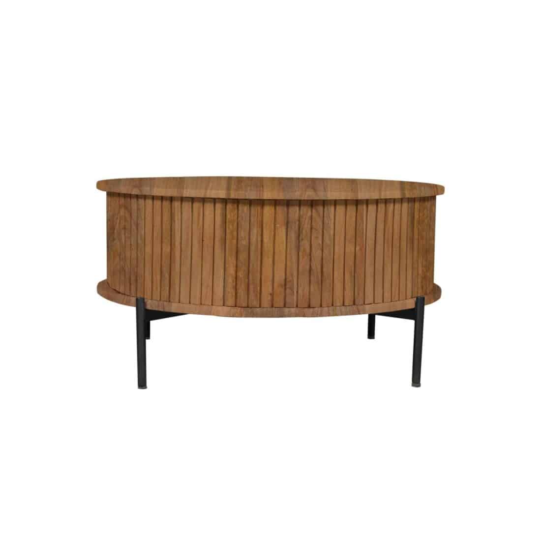 Starfurn Salontafel Madison Natural 80 Cm Rond