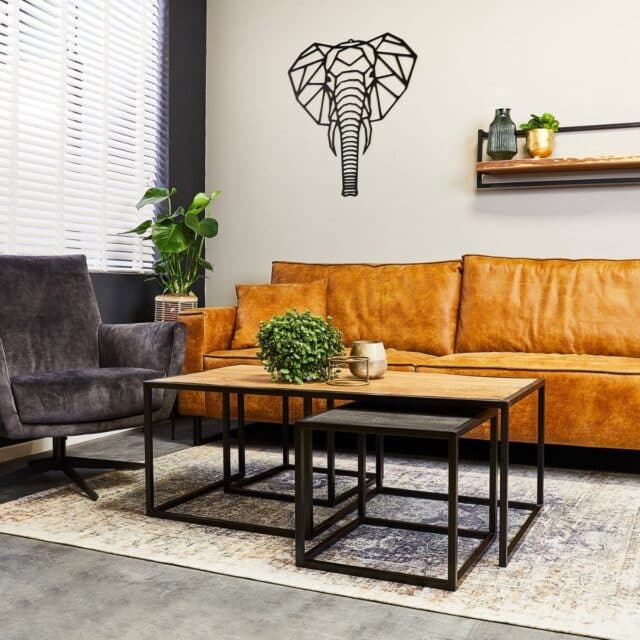 Starfurn Salontafel Cosmo Set Van 3 Rechthoek