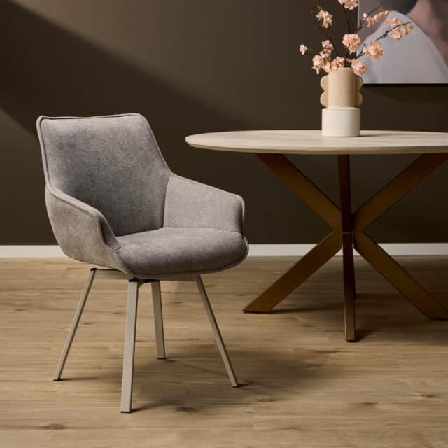 Starfurn Eetkamerstoel Mees Taupe