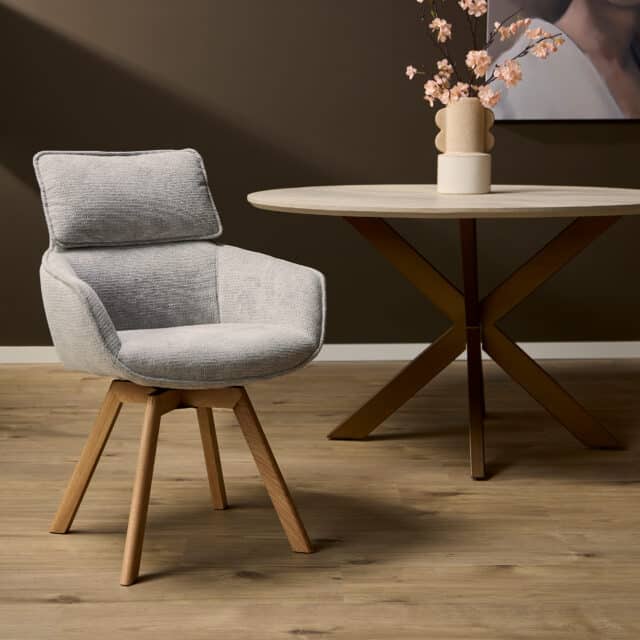 Starfurn Eetkamerstoel Jona Taupe