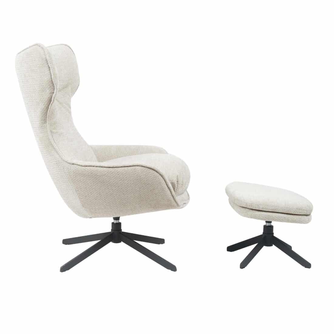 Starfurn Fauteuil Olivia Taupe