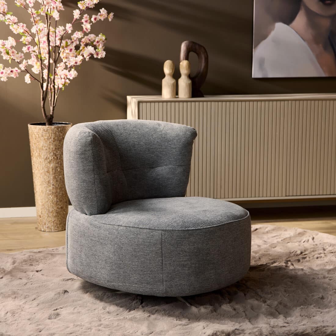 Starfurn Fauteuil Fien Grey