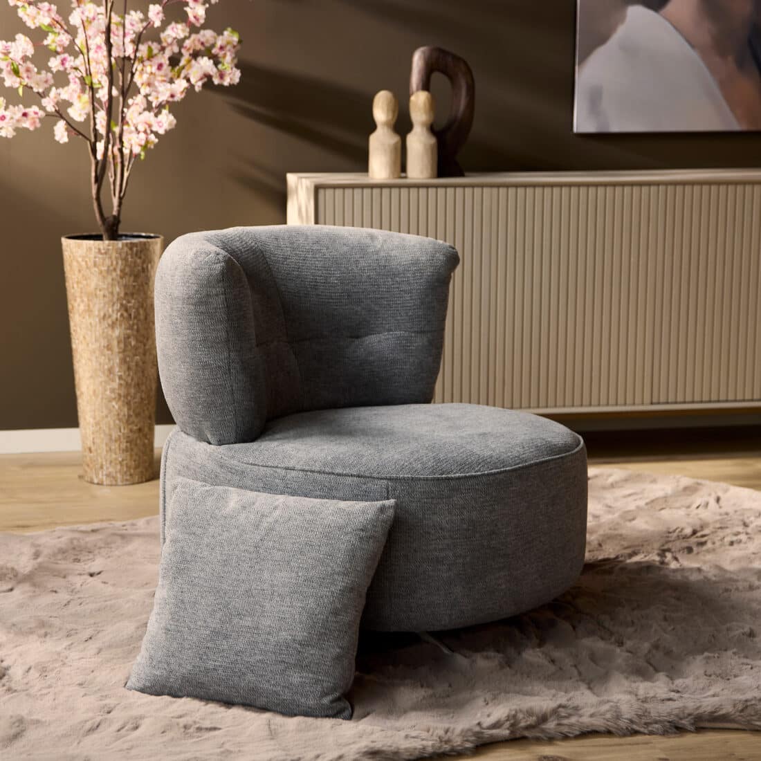 Starfurn Fauteuil Fien Grey