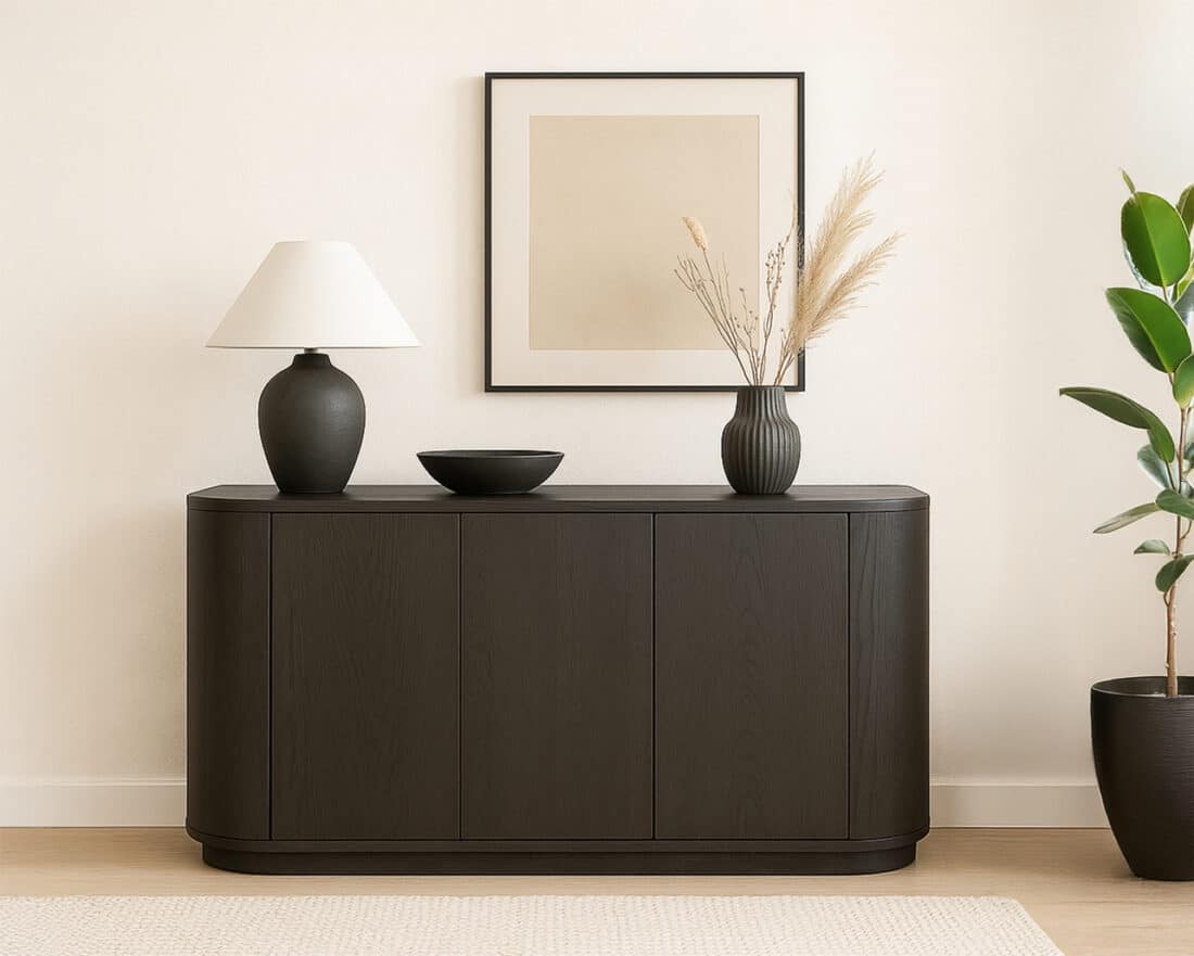 Livingfurn Dressoirs Novero Espresso 170cm