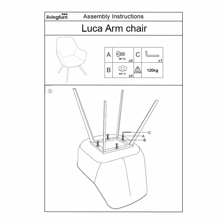 Livingfurn Eetkamerstoelen Luca Boucle Vintage Pink