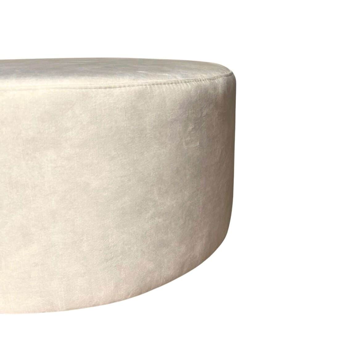 Starfurn My Sofa Hocker Rond 60 Cm Adore 102 Creme