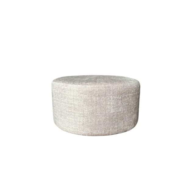 Starfurn My Sofa Hocker Rond 60 Cm Cremona 02 Beige