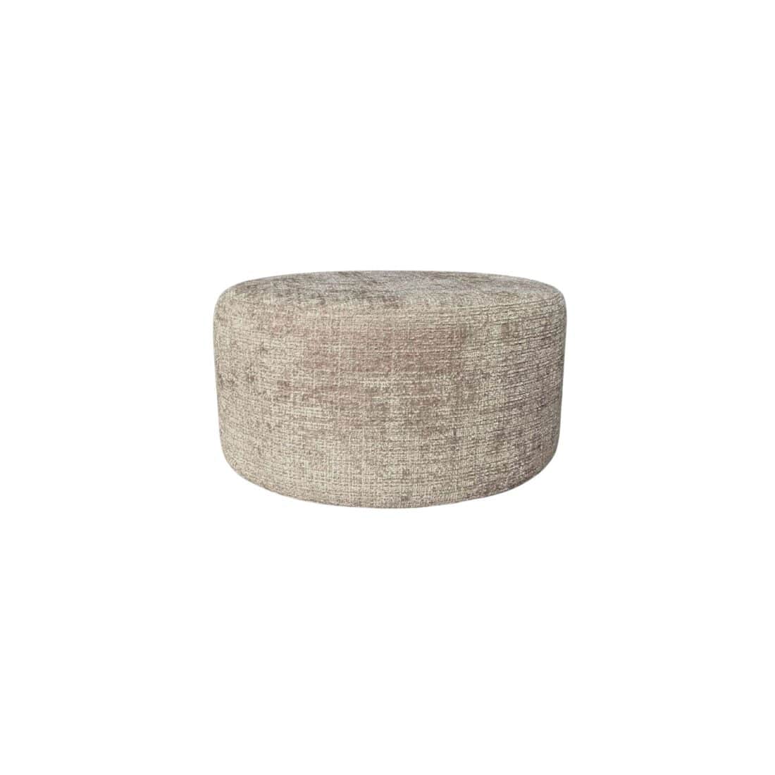 Starfurn My Sofa Hocker Rond 60 Cm Cremona 02 Beige