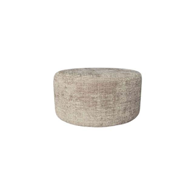 Starfurn My Sofa Hocker Rond 60 Cm Cremona 02 Beige