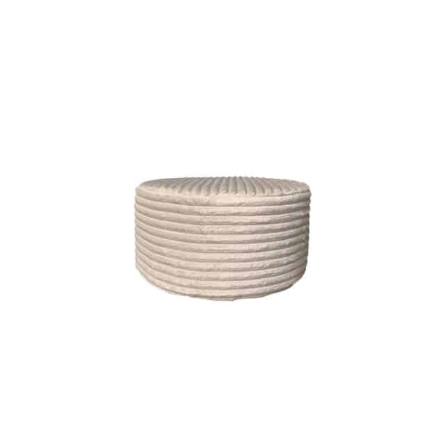 Starfurn My Sofa Hocker Rond 60 Cm Tilia 03 Beige