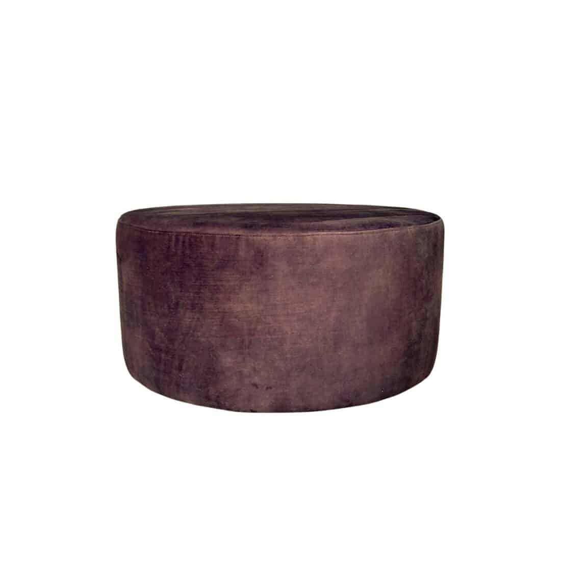 Starfurn My Sofa Hocker Rond 80 Cm Adore 108 Brown