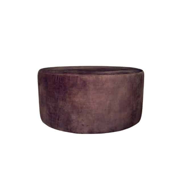 Starfurn My Sofa Hocker Rond 80 Cm Adore 108 Brown
