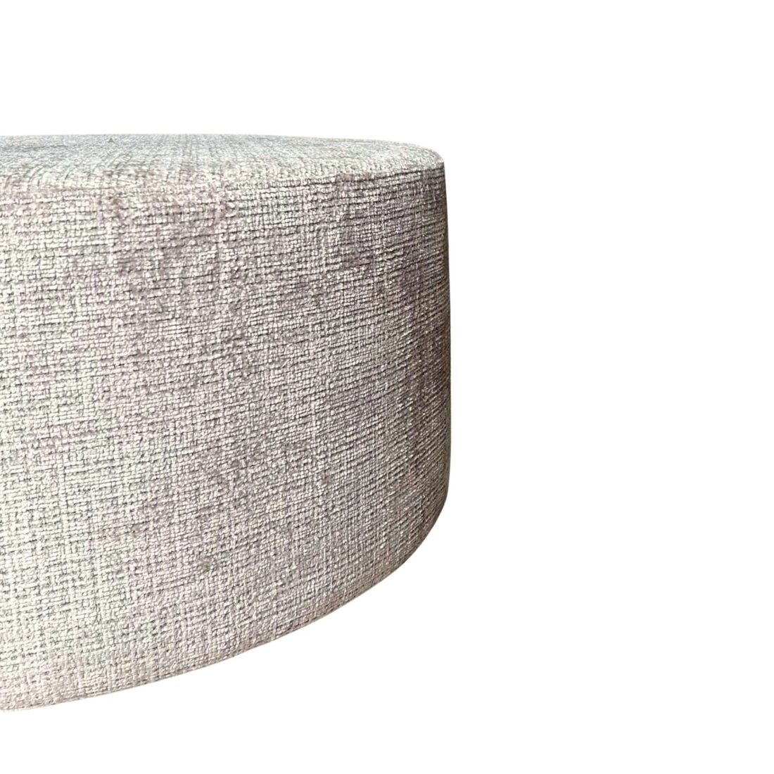 Starfurn My Sofa Hocker Rond 80 Cm Cremona 02 Beige