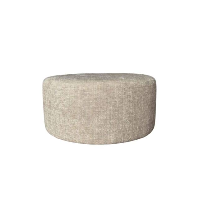 Starfurn My Sofa Hocker Rond 80 Cm Cremona 14 Taupe