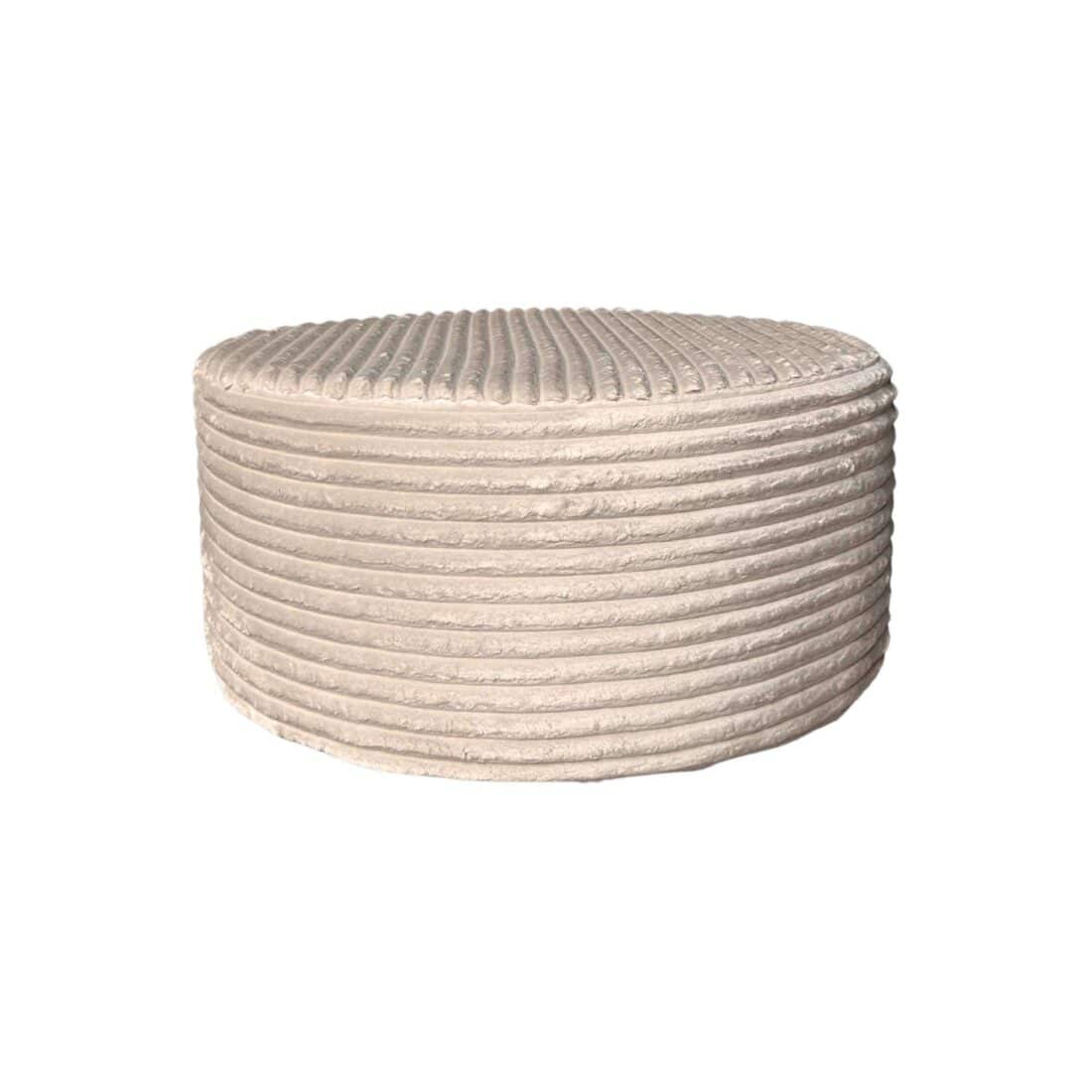 Starfurn My Sofa Hocker Rond 80 Cm Tilia 03 Beige