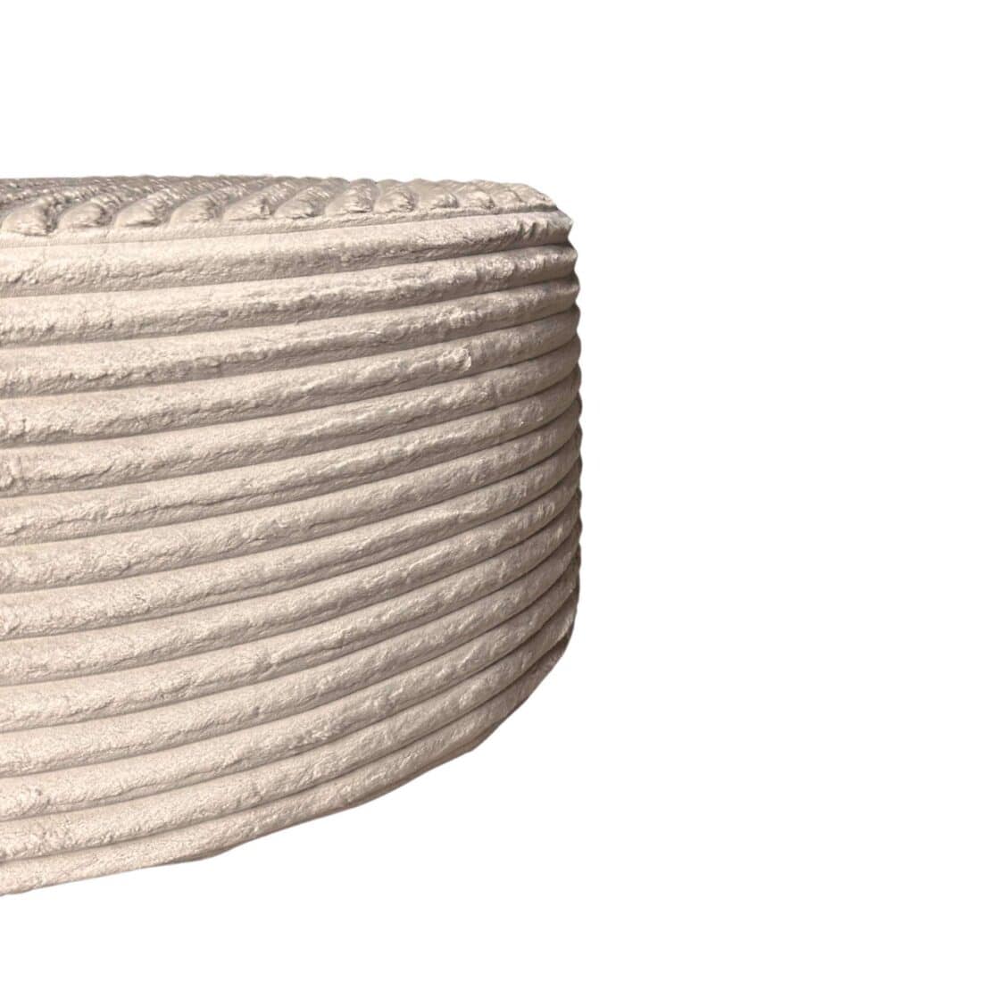 Starfurn My Sofa Hocker Rond 80 Cm Tilia 03 Beige
