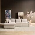 Starfurn MySofa Jesse | Ottomane Links + 2,5 zits | Beige