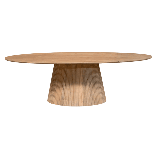 Starfurn Eettafel Solana 240 Cm Naturel Ovaal