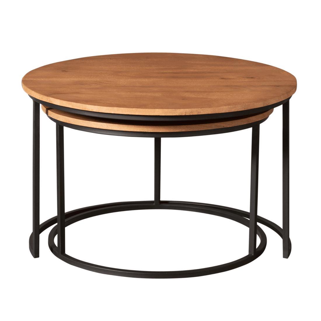 Starfurn Salontafel Madison Natural 70 Cm Set Van 2