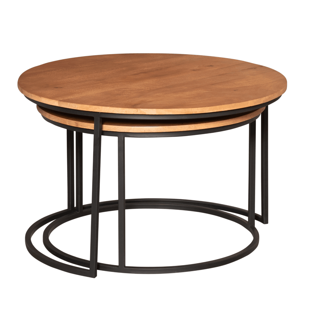 Starfurn Salontafel Madison Natural 70 Cm Set Van 2