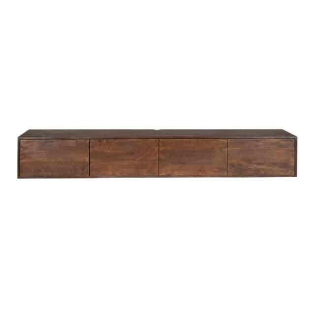 Starfurn Zwevend Tv Meubel Vision Brown 200 Cm