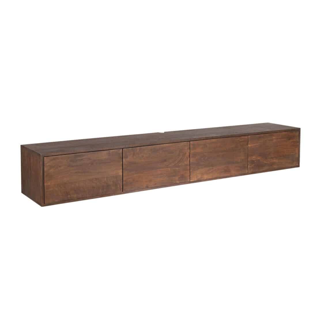 Starfurn Zwevend Tv Meubel Vision Brown 200 Cm