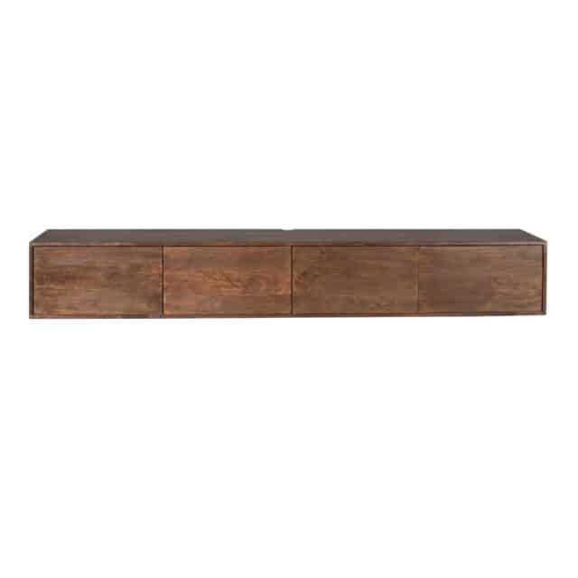 Starfurn Zwevend Tv Meubel Vision Brown 240 Cm