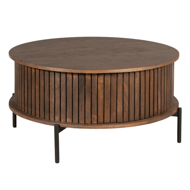 Starfurn Salontafel Madison Brown 80 Cm Rond