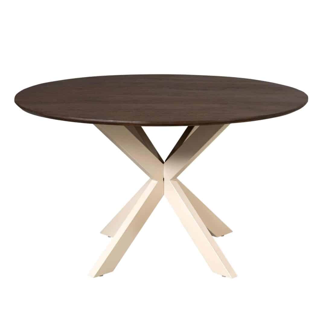 Starfurn Eettafel Madison Brown 150 Cm Poot Sand
