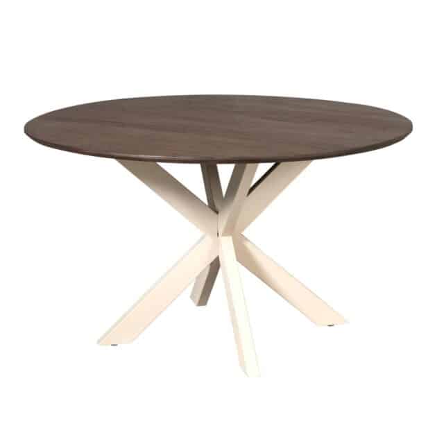 Starfurn Eettafel Madison Brown 130 Cm Poot Sand