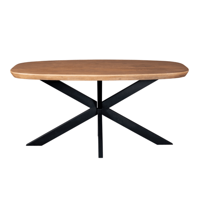 Starfurn Eettafel Madison Naturel 160 Cm Deens Ovaal
