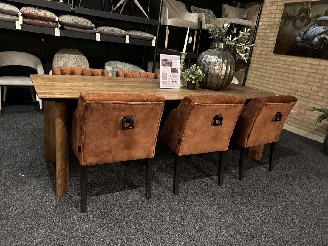 Showmodel Urbansofa Bruuts Eettafel Eclips Verjongde Rand Blokpoot Hout Eclips 240 Cm Acacia Elmwood Showmodel Urbansofa Bruuts Eettafel Eclips Verjongde Rand Blokpoot Hout Eclips 240 Cm Acacia Elmwood