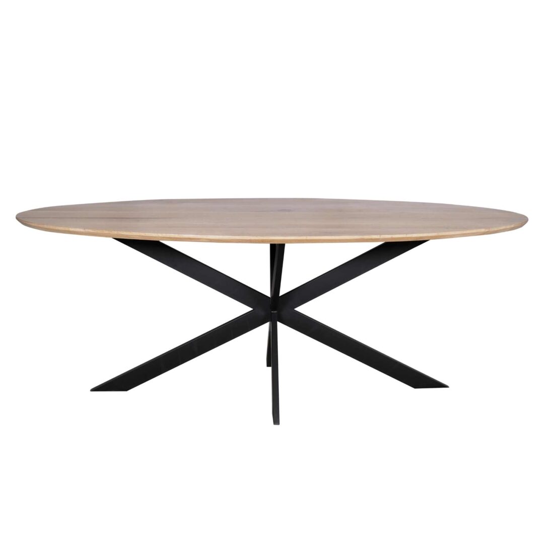 Starfurn Eiken Eettafel Ferris Ovaal 180 Cm Naturel