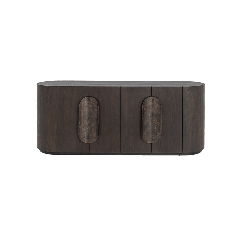Tower Living dressoir Allure 180x50x70 cm donkerbruin eiken